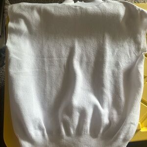 SHEIN White Sweater Vest